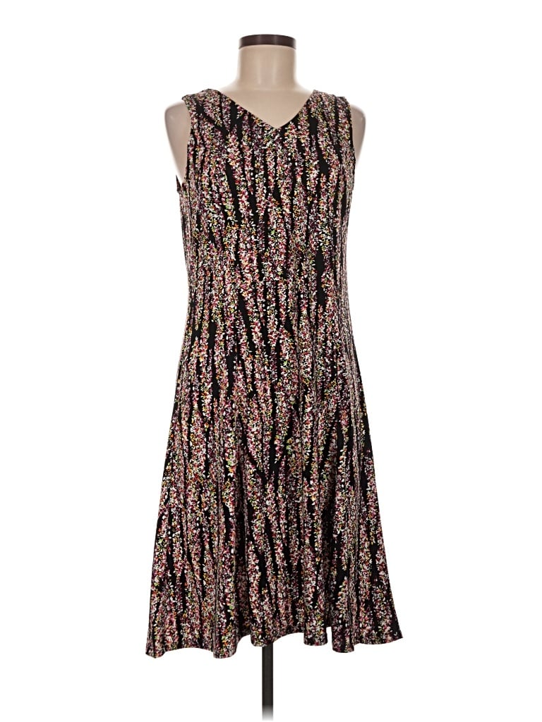 Pre-owned Kim Rogers Casual Dress In Brown