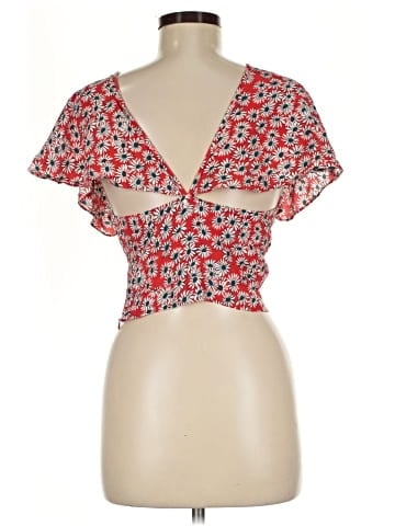 Trafaluc by Zara Short Sleeve Blouse (view 2)
