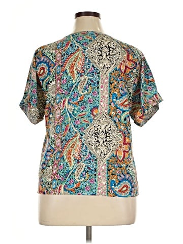Unbranded Short Sleeve Blouse (view 2)