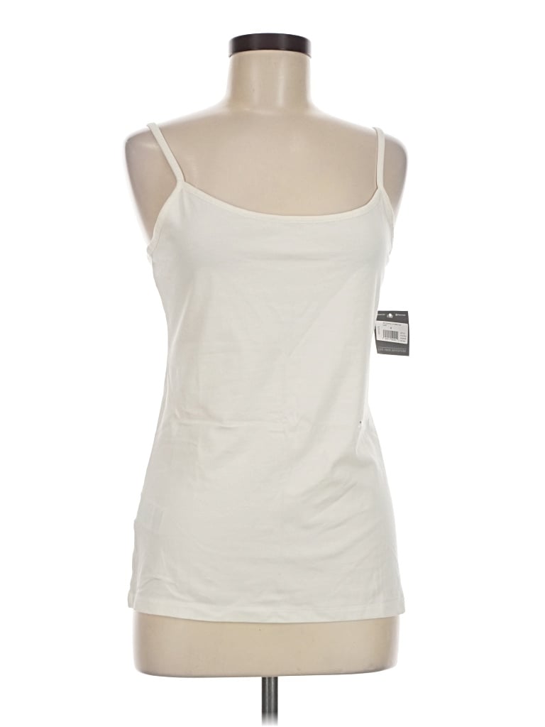 Eddie Bauer Tank Top Ivory Strapless Neckline Tops