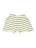 Zara Stripes Ivory Shorts Size 2 - photo 1