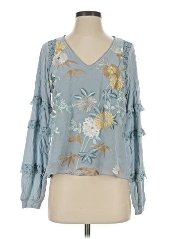 Tiny Long Sleeve Blouse (view 1)