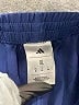 Adidas 100% Polyester Blue Athletic Shorts Size 16 - photo 3