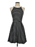 Soprano Stripes Black Casual Dress Size S - photo 1