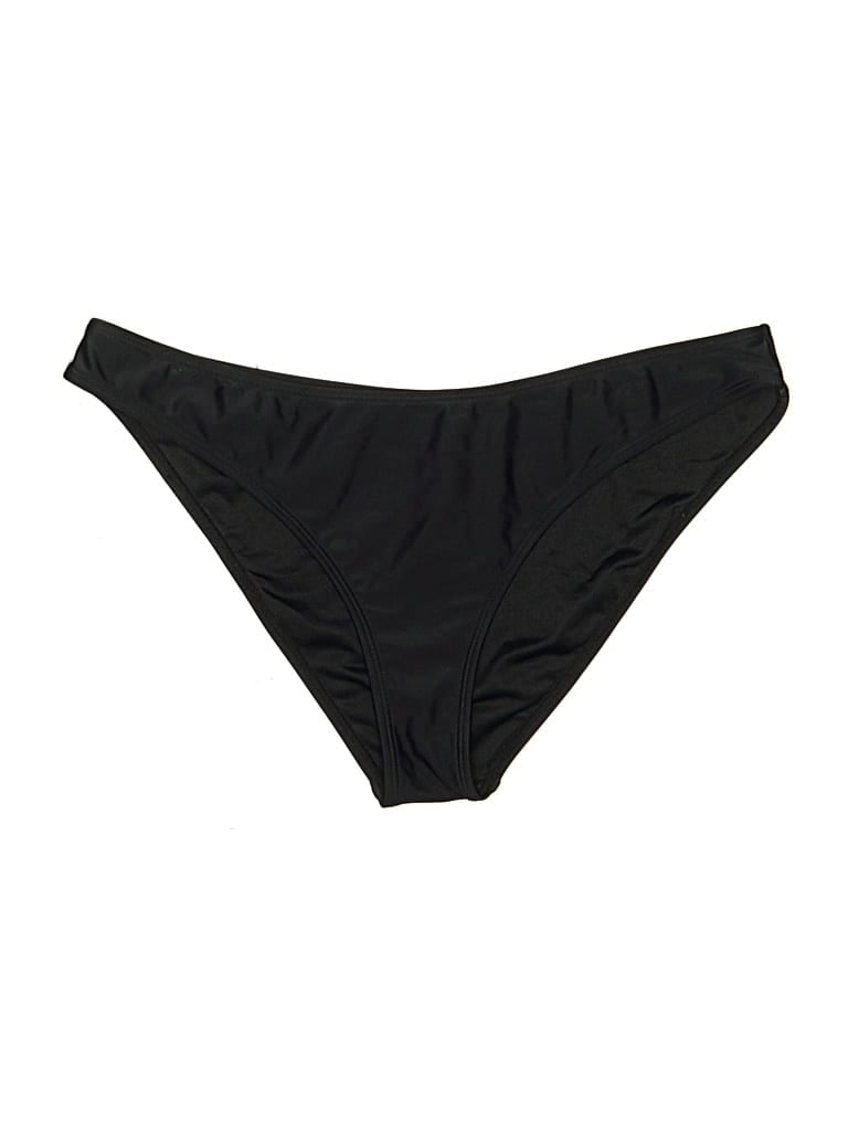 Pre-owned Cupshe Swimsuit Bottoms In Black