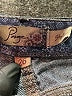 Paige Chevron-herringbone Blue Jeans Size 26 waist - photo 7