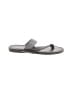Stuart Weitzman 100% Leather Gray Sandals Size 6 - photo 1