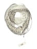 Simply Noelle 100% Polyester Ivory Scarf One size - photo 1