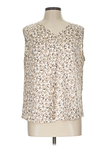 Ann Taylor Factory Sleeveless Blouse (view 1)