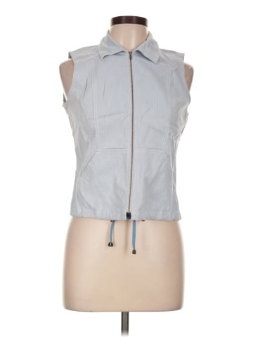 Rafaella Sleeveless Button-Down Shirt (view 1)