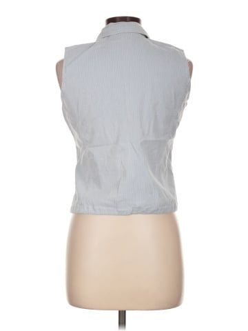 Rafaella Sleeveless Button-Down Shirt (view 2)