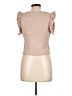 Pol 100% Polyester Tan Sweater Vest Size L - photo 2