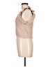 Pol 100% Polyester Tan Sweater Vest Size L - photo 5