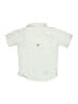 Columbia 100% Polyester Solid Green Short Sleeve Button-Down Shirt Size 8 - photo 2