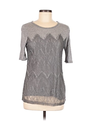 Bordeaux Short Sleeve Top (view 1)