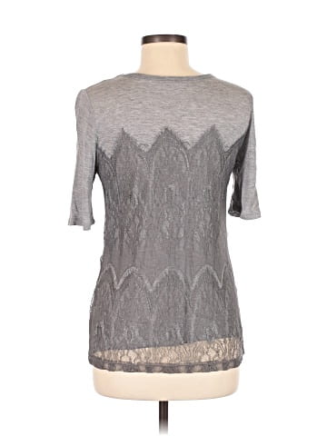 Bordeaux Short Sleeve Top (view 2)