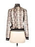 Blanc Noir 100% Polyester Animal Print Gold Jacket Size XS - photo 2