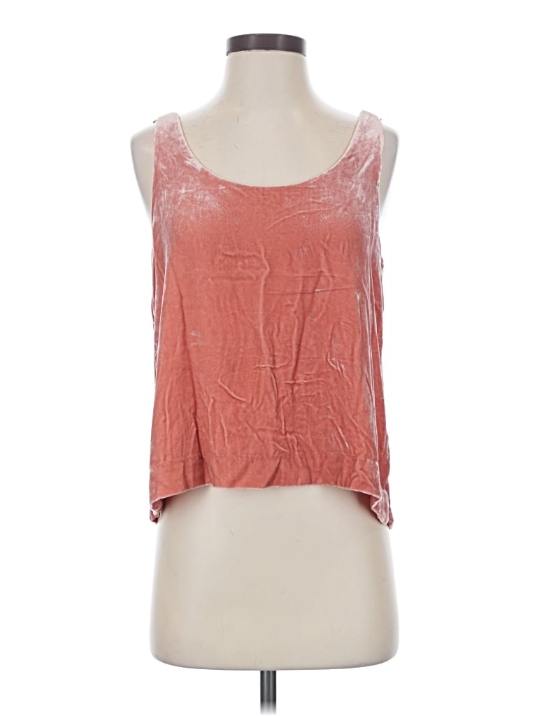 Pre-owned Jcrew Tank Top Pink Strapless Neckline Tops