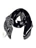 Talbots Checkered-gingham Black Scarf One size - photo 1