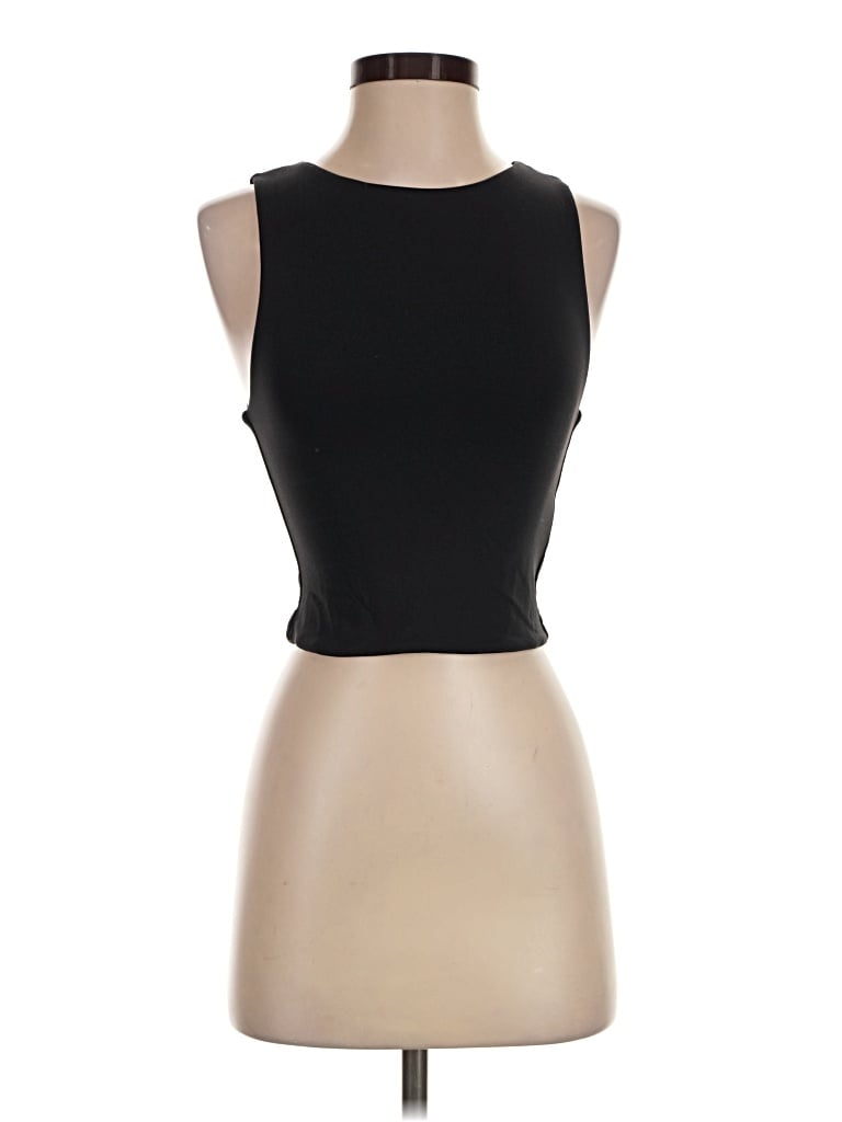 Pre-owned Babaton Sleeveless T-shirt In Black