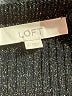 Ann Taylor LOFT Metallic Black Pullover Sweater Size L - photo 7