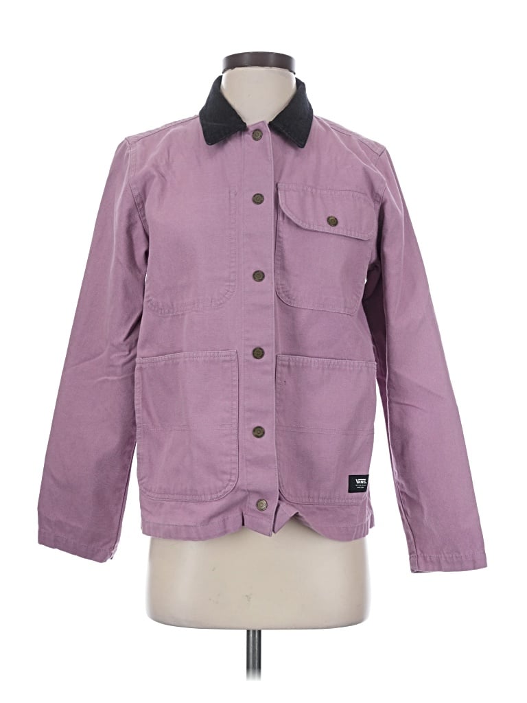 Pre-owned Vans Jacket In Purple