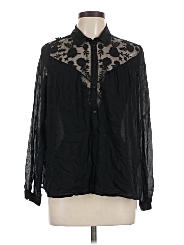 Trafaluc by Zara Long Sleeve Blouse (view 1)