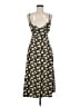 Forever 21 100% Polyester Floral Black Casual Dress Size M - photo 1