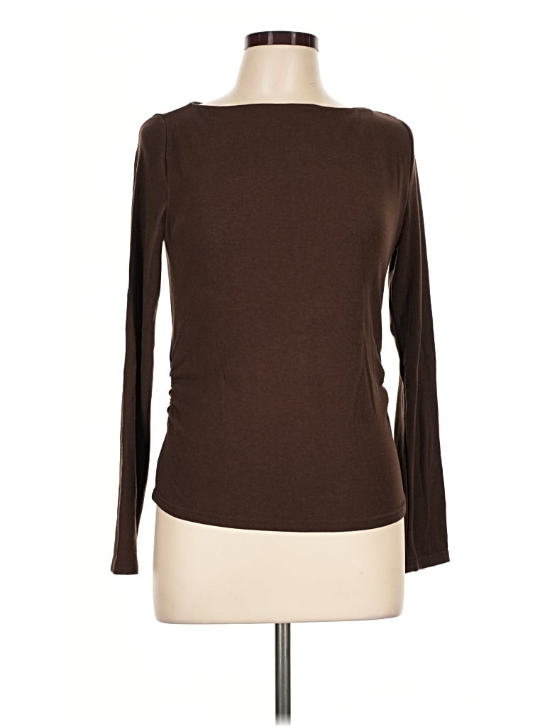 Pre-owned Ogl Long Sleeve T-shirt In Brown