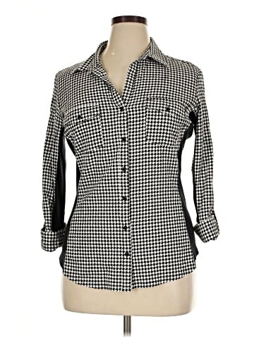 Zac & Rachel 3/4 Sleeve Button-Down Shirt (view 1)