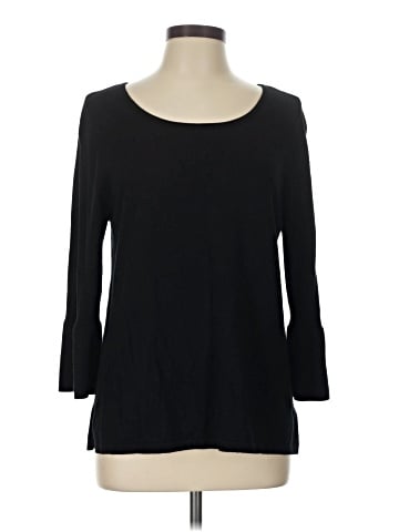 August Silk Pullover Sweater (view 1)