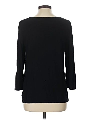 August Silk Pullover Sweater (view 2)