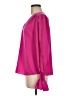 Aqua 100% Polyester Pink Long Sleeve Blouse Size M - photo 5