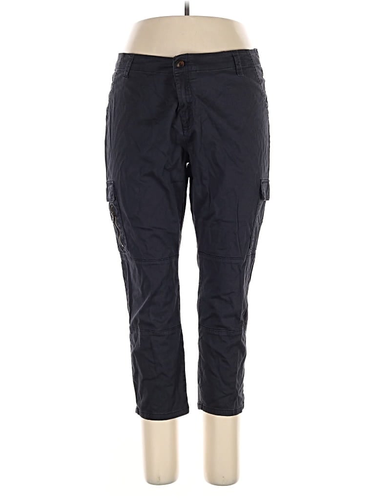 Pre-owned Ruff Hewn Cargo Pants In Blue