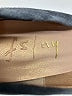 fs/ny 100% Leather Blue Heels Size 10 - photo 3