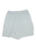 Talbots 100% Polyester Solid Blue Shorts Size 16 - photo 2