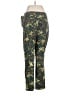 Zara Basic Tropical Green Casual Pants Size M - photo 2