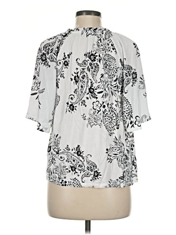 Ann Taylor LOFT Short Sleeve Blouse (view 2)