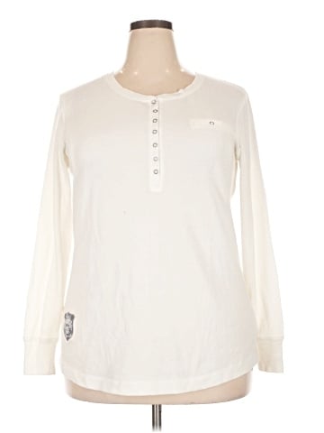Eddie Bauer Long Sleeve Henley (view 1)