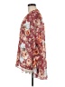 Polly & Esther 100% Polyester Floral Burgundy Wrap Size P (petite) - photo 5