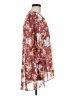 Polly & Esther 100% Polyester Floral Burgundy Wrap Size P (petite) - photo 4
