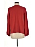 Ninety 100% Polyester Red Long Sleeve Blouse Size M - photo 2