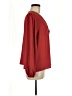 Ninety 100% Polyester Red Long Sleeve Blouse Size M - photo 4