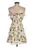 Lost + Wander 100% Polyester Floral Ivory Cocktail Dress Size XS - photo 2