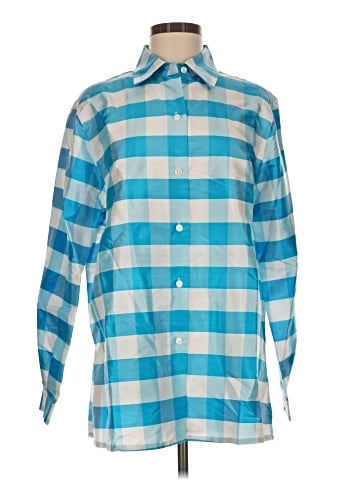 Jessica Holbrook Long Sleeve Silk Top (view 1)