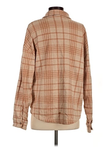 Victoria's Secret Pink Long Sleeve Button-Down Shirt (view 2)
