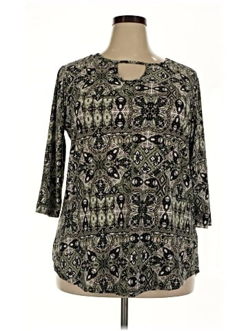 Bobbie Brooks 3/4 Sleeve Blouse (view 1)