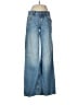 Motel 100% Cotton Hearts Blue Jeans Size 10 (estimated) - photo 1