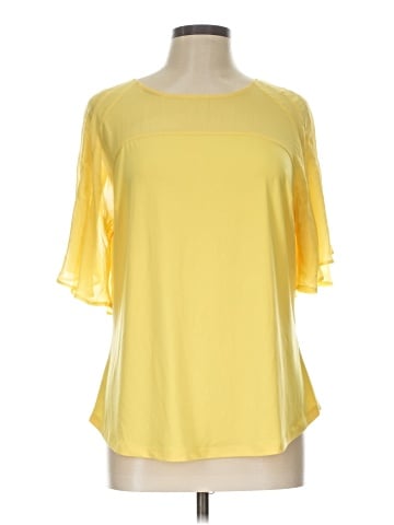 7th Avenue Design Studio New York & Company Short Sleeve Blouse (view 1)