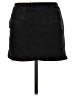 OAT Solid Black Denim Skirt Size 8 - photo 2